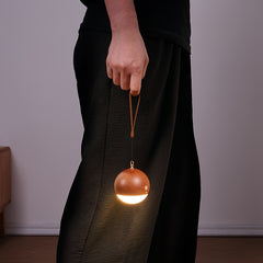 Solid Wood LED Night Light Voice & Touch Control by Snagg A Wall Light