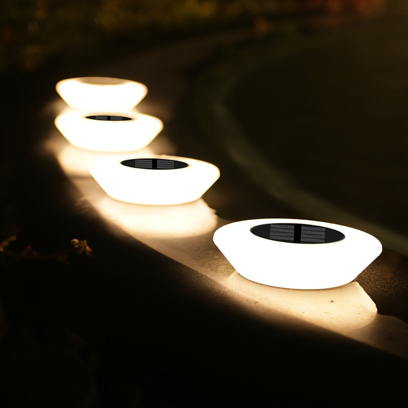 8pcs Solar Ground Lights – IP44 Waterproof Outdoor Pathway by Snagg An Outdoor Light