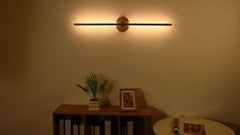 31.5" Battery-Powered Wall Sconce Wireless 360° by Snagg A Wall Light