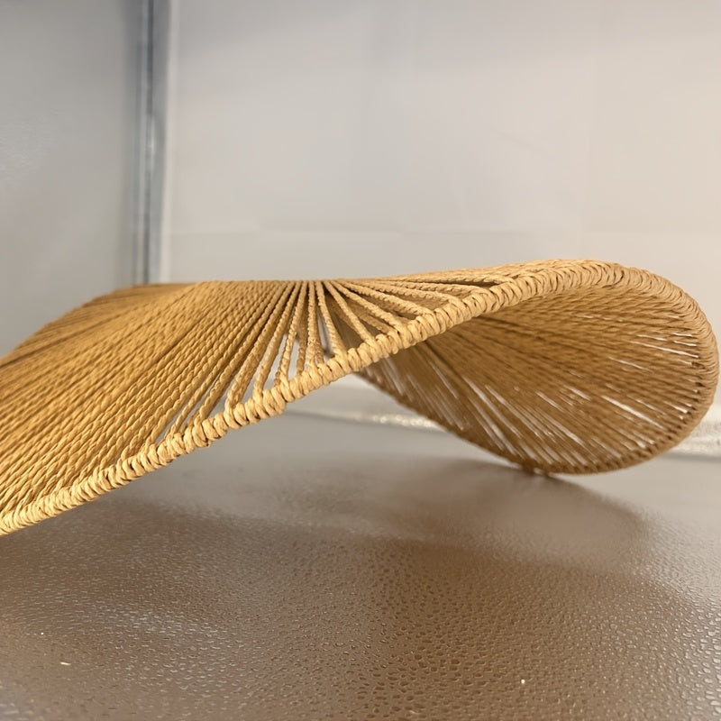 Retro Hemp Rope Chandelier Ceiling Lamp by Snagg A Ceiling Light