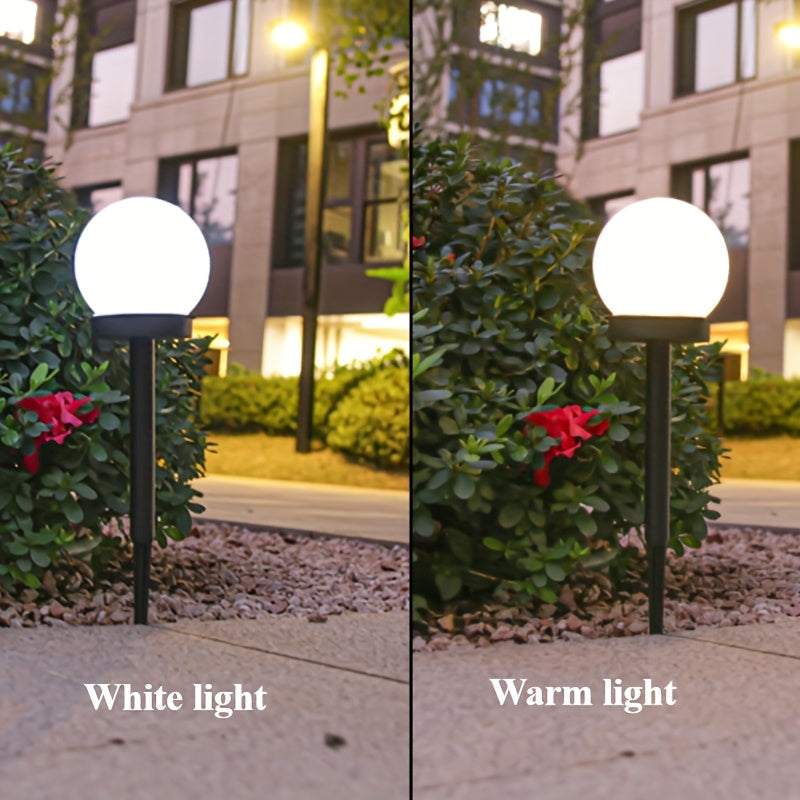 10pcs Solar Matte Black LED Lawn Stake Lamps by Snagg An Outdoor Light