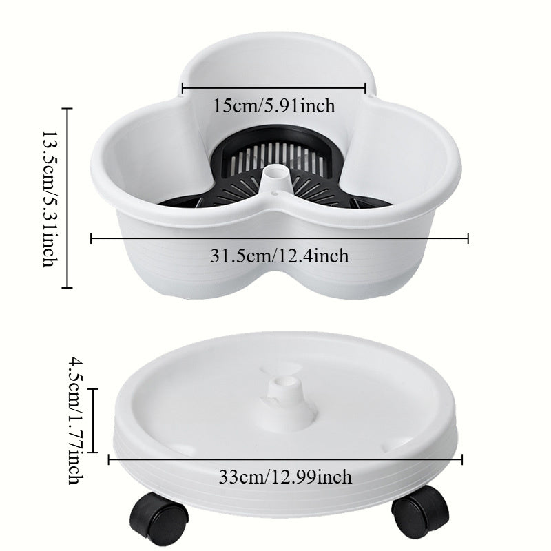 Stackable 3 Tier Flower Pot Set by Snagg A Pot