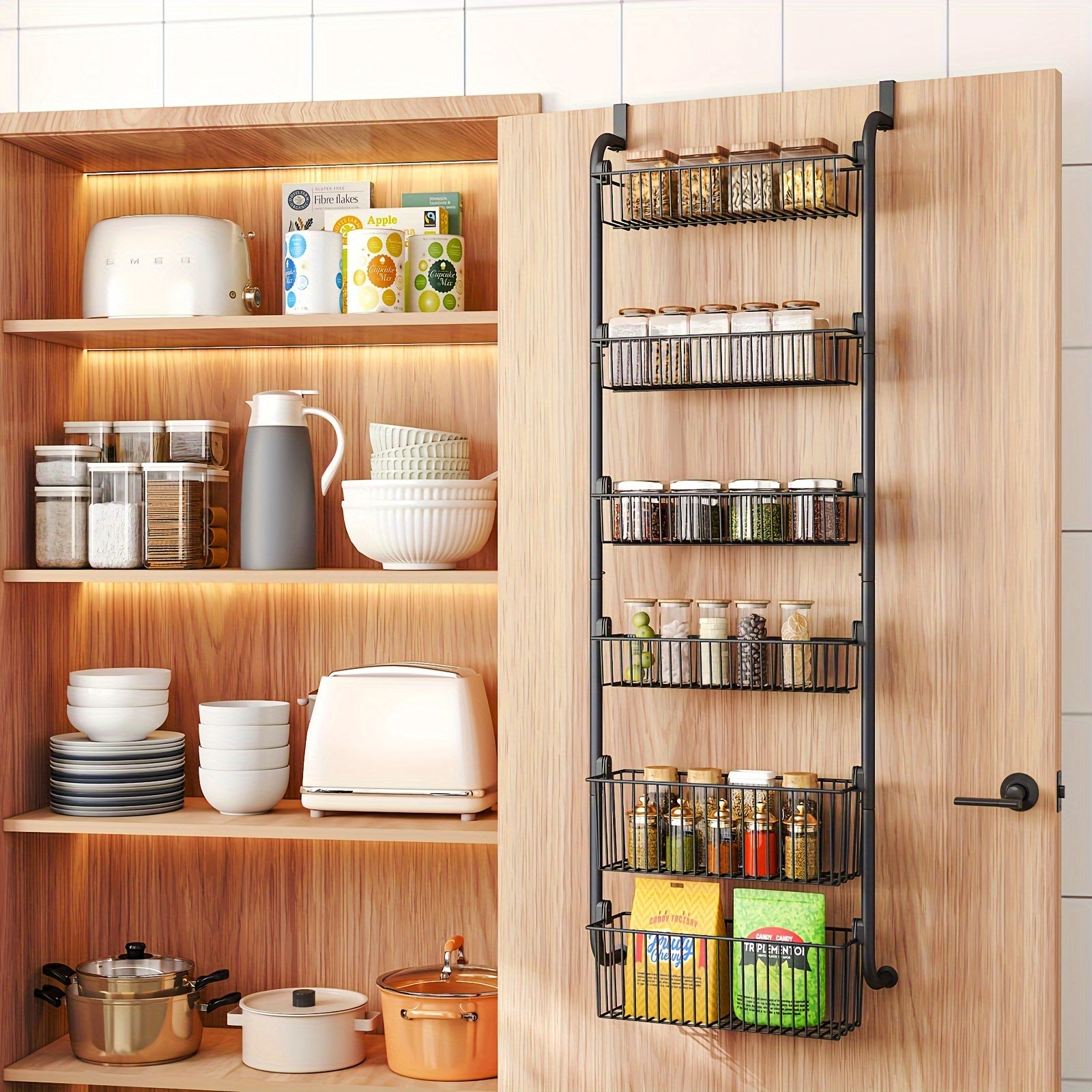 Over-the-Door Pantry Organizer by Snagg A Rack