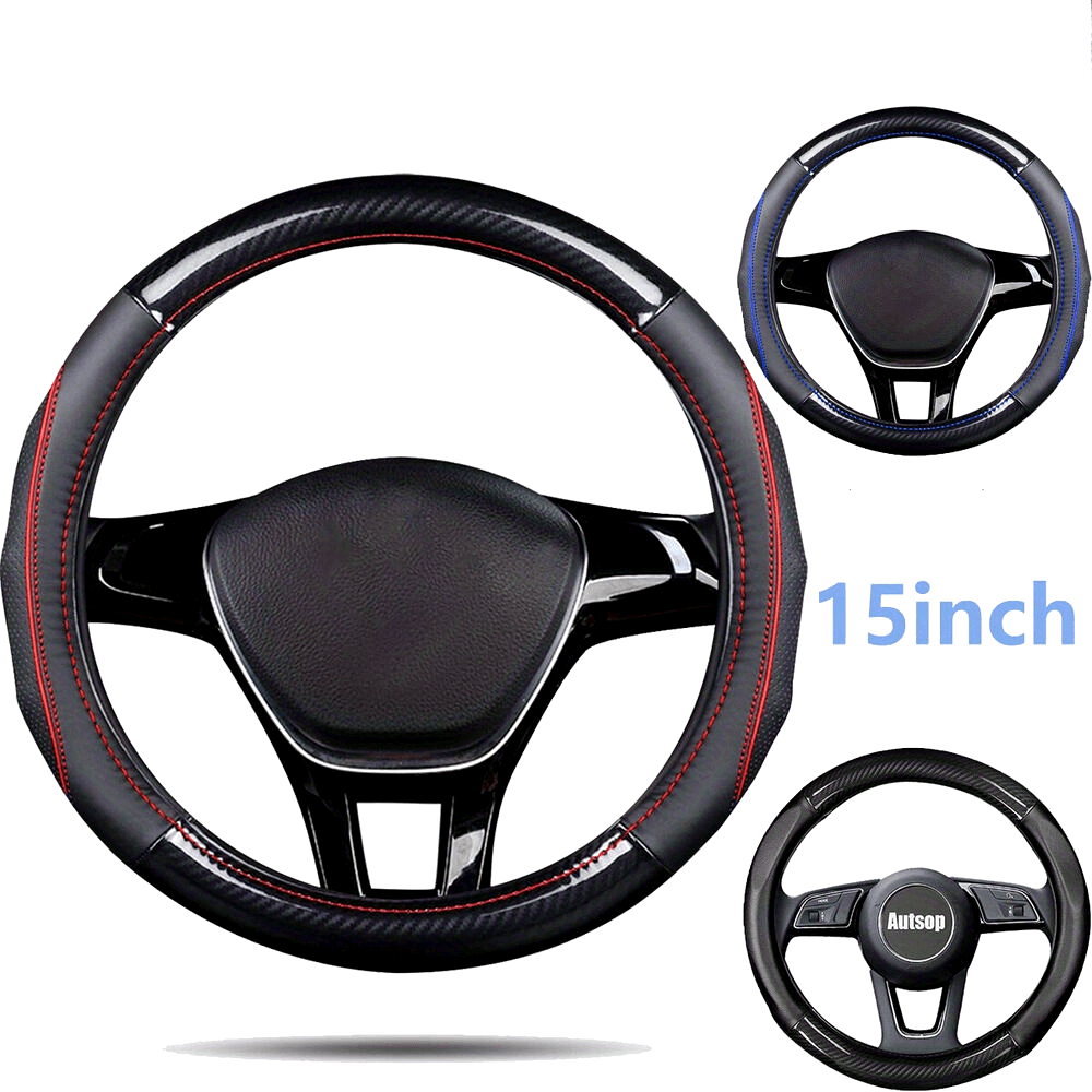 Carbon Fiber Style Steering Wheel Cover by Snagg A Steering Wheel Cover