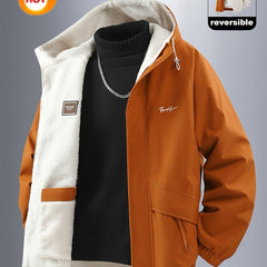 Men’s Insulated Parka Jacket – Reversible, Windproof & Durable by Snagg A Jacket