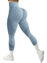 Women’s 4-Pack Seamless Stripe Yoga Leggings by Snagg A Pant