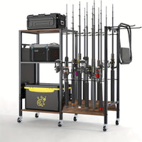 3 Tier Fishing Rod Holder Cart by Snagg A Rack