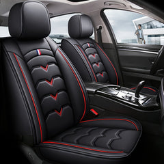5 Seater PU Leather Car Seat Cover Set by Snagg A Seat Cover