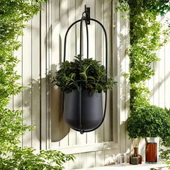 Classic Iron Wall Hanging Planter by Snagg A Wall Planter