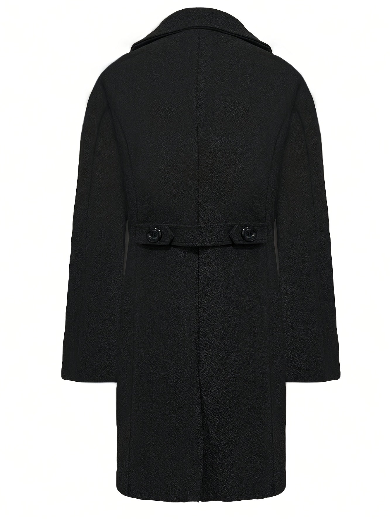 Men’s Double-Breasted Long Coat by Snagg A Coat