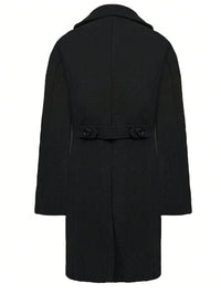 Men’s Double-Breasted Long Coat by Snagg A Coat