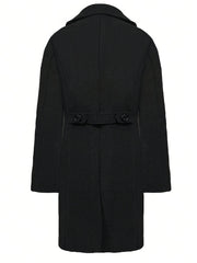 Men’s Double-Breasted Long Coat by Snagg A Coat