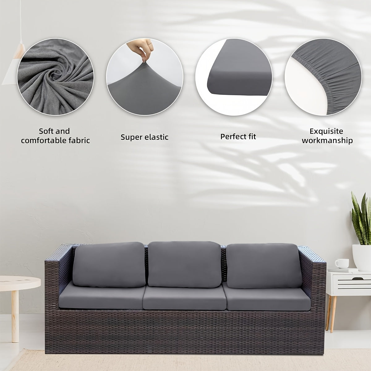 Outdoor Sofa Cushion Cover Set by Snagg A Cushion Cover