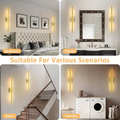 2 Pack Remote Control Battery Powered Wall Lights by Snagg A Wall Light