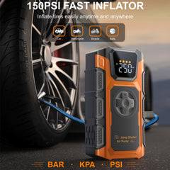 6000A Car Jump Starter with Air Compressor by Snagg A Jump Starter