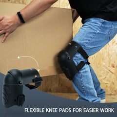 Anti slip Strong Double Strap Heavy Duty Knee Pads by Snagg A Knee Pads