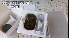 3 Pack 2K Solar Powered Security Cameras by Snagg An Outdoor Camera