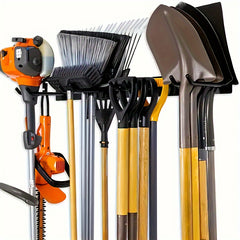 Durable Iron Garden Tool Organizer by Snagg A Rack