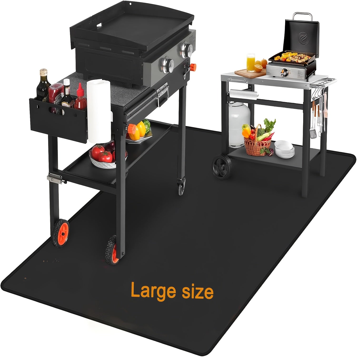 Fireproof BBQ Grill Mat by Snagg A Mat