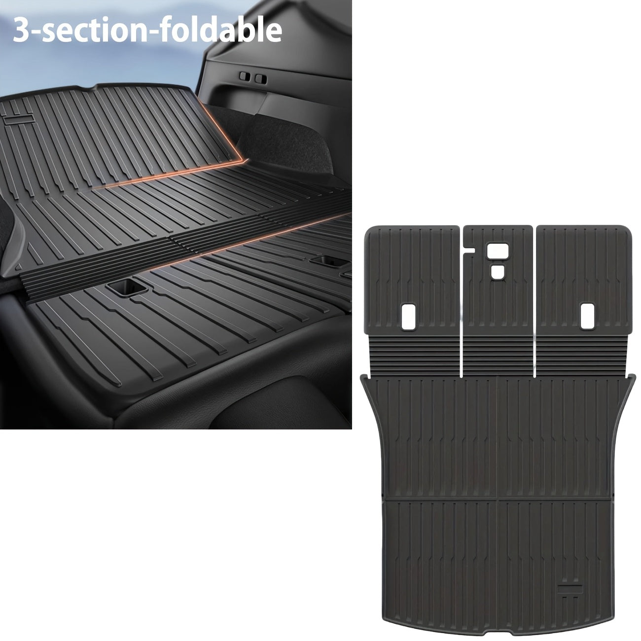 Trunk Liner Compatible with 2025 Model Y by Snagg A Trunk Mat