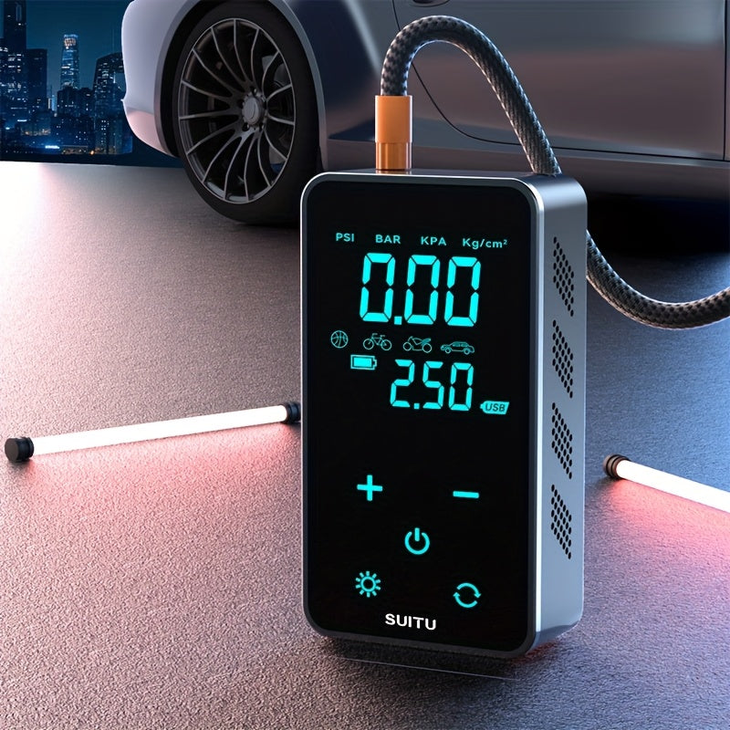 Wireless Fast Charging Tire Inflator by Snagg A Car Inflator