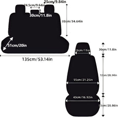5 Seater 360° Full Coverage Car Seat Cover Set by Snagg A Seat Cover