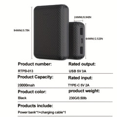20000mAh Power Bank by Snagg A Power Bank