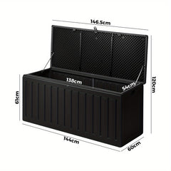 490L Outdoor Storage Box Bench by Snagg A Box