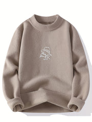 Men’s Graphic Knit Sweatshirt by Snagg A Jumper
