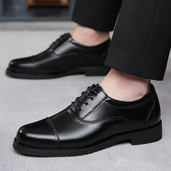 Men’s Black Lace-Up Dress Shoes by Snagg A Shoes