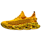 Yellow Sneakers – Lightweight Trainers with Height Boost by Snagg A Shoes