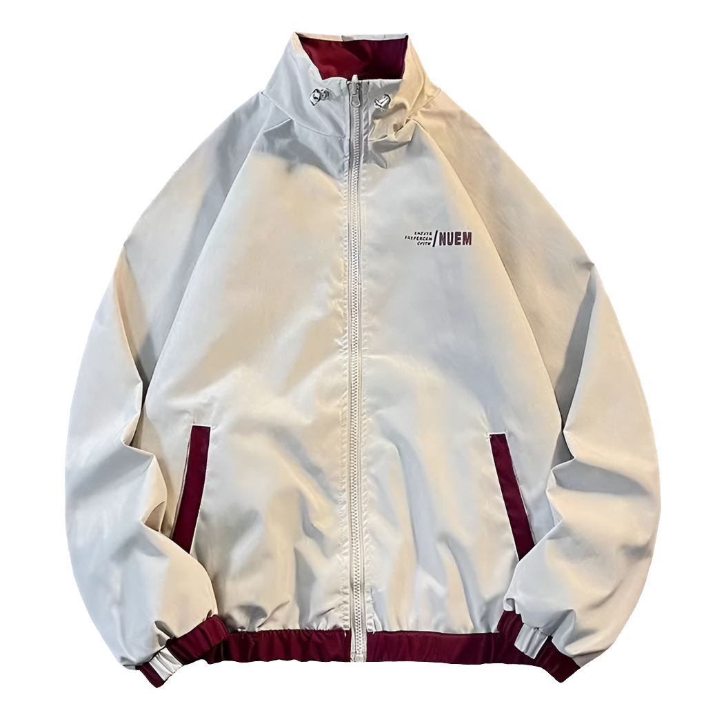 Retro Reversible Varsity Jacket – Unisex 90s Style by Snagg A Jacket