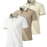 3-Pack Men’s Summer Sports Polo Tops - SnaggIt