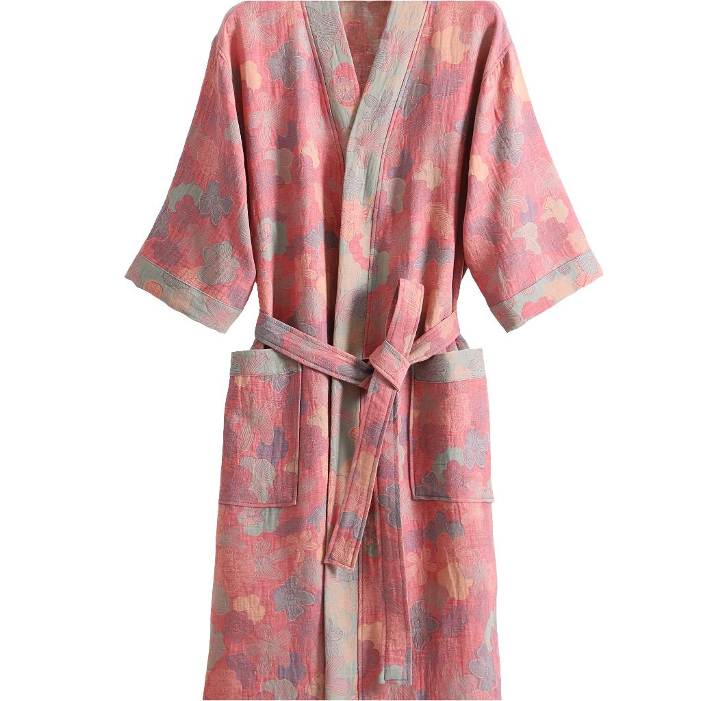 Women’s Vintage Floral Pajama Robe by Snagg A Robe