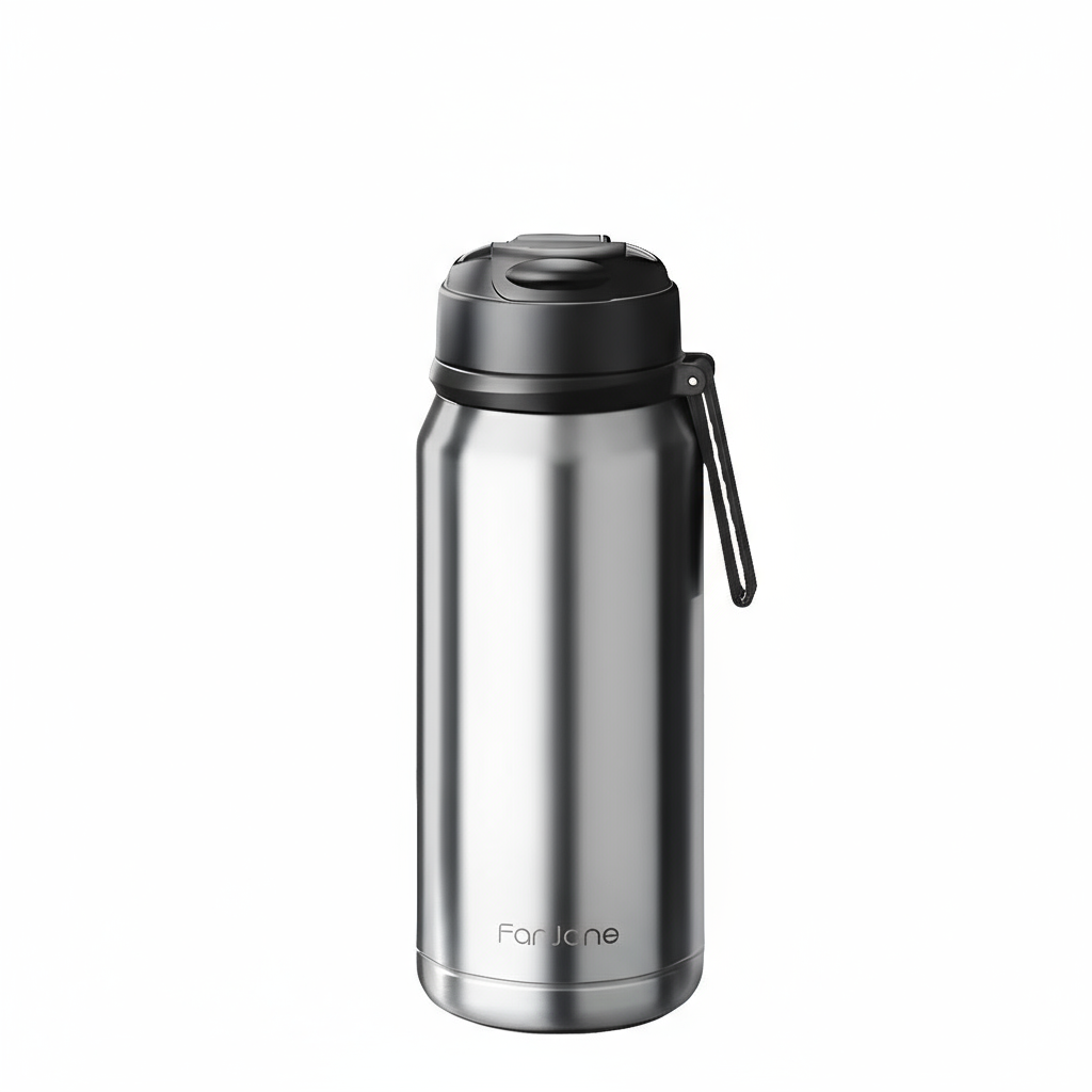 Thermos Bottle With Magnetic Tea Infuser For Travelers by Snagg A Mug