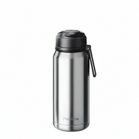 Thermos Bottle With Magnetic Tea Infuser For Travelers by Snagg A Mug