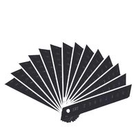 100PCS Carbon Steel Utility Knife Replacement Blades – 18mm - SnaggIt