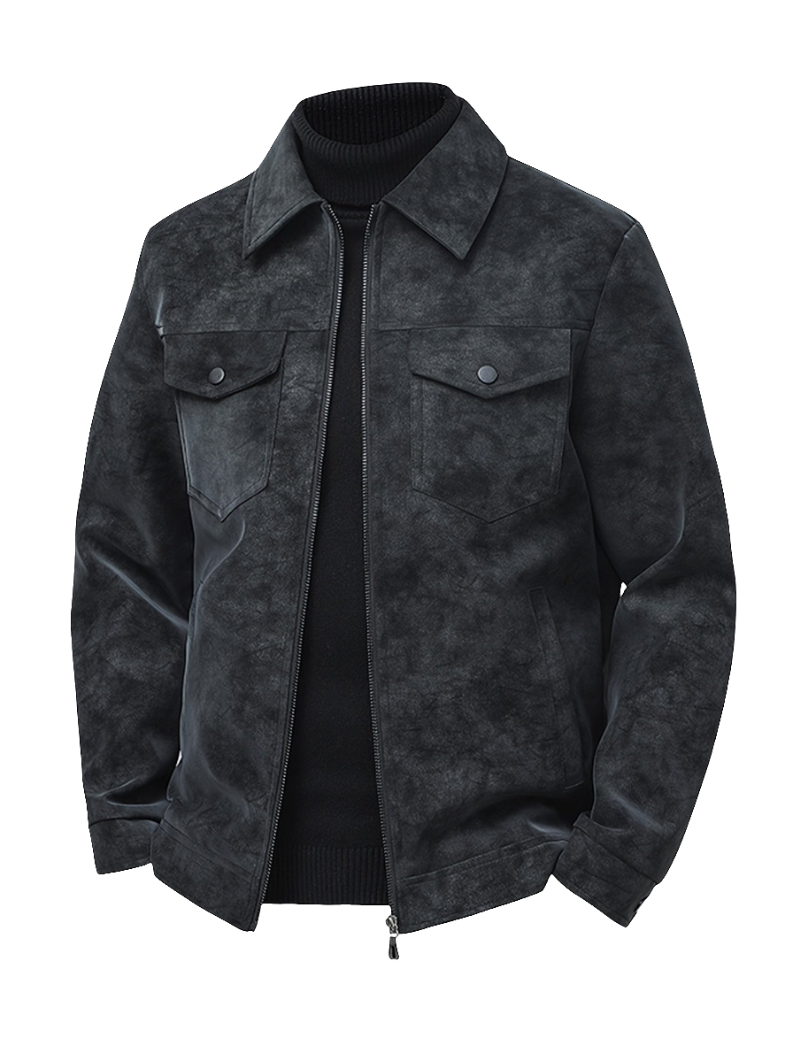 Men’s Vintage Distressed American Retro Jacket by Snagg A Jacket