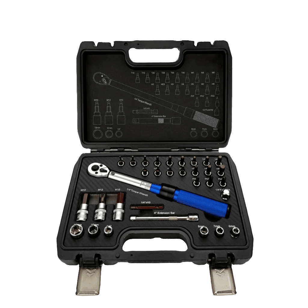 32 Piece 1/4" Torque Wrench Set by Snagg A Wrench Set