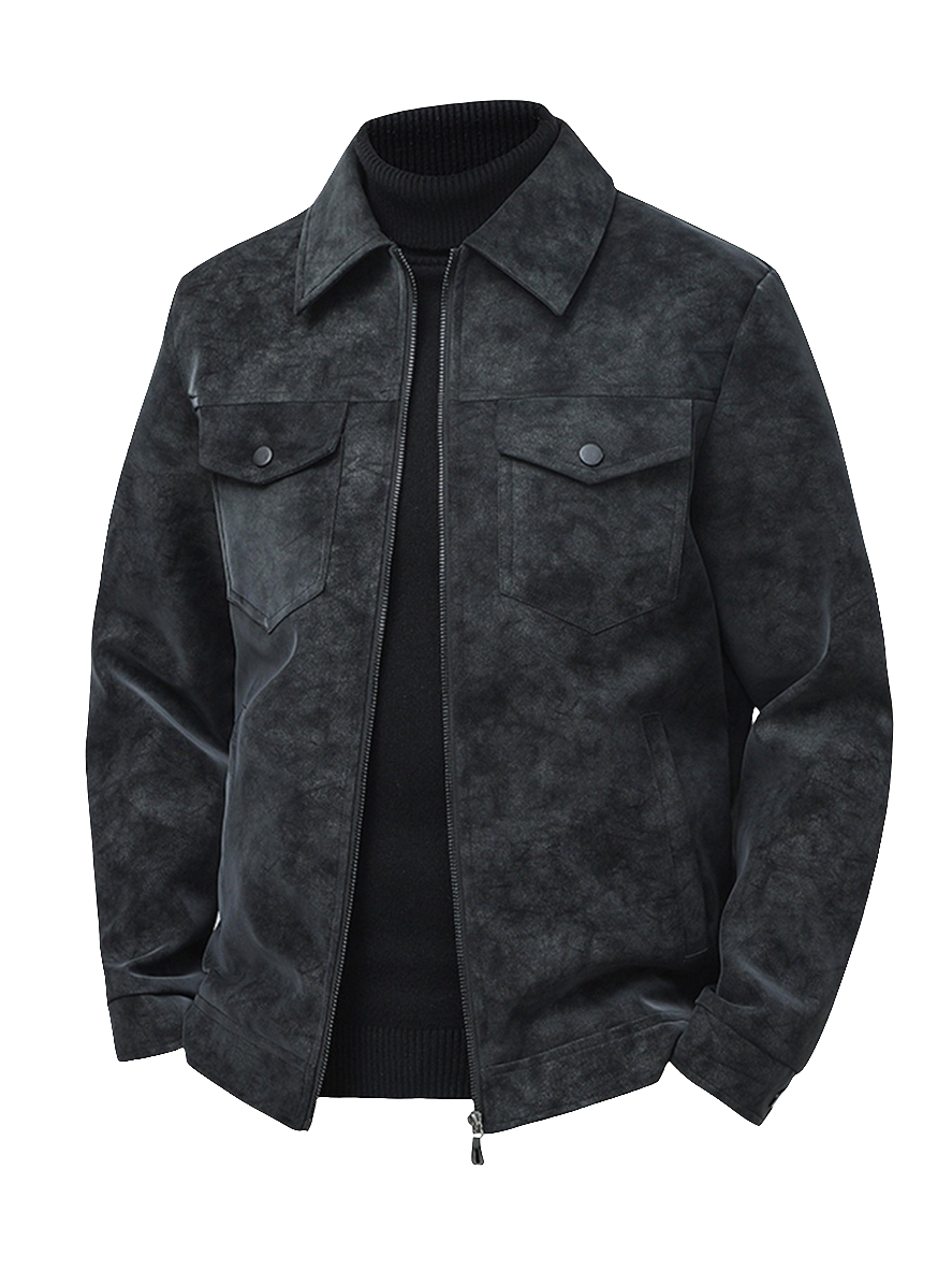 Men’s Vintage Distressed American Retro Jacket by Snagg A Jacket