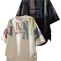 Men’s Summer Letter Embroidery T-Shirt Set by Snagg A Shirt