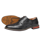 Men’s Brogue Dress Shoes – Lace-Up Formal Wedding & Social Shoes by Snagg A Shoes