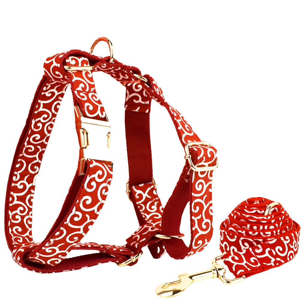 Heavy Duty Dog Harness & Leash Set by Snagg A Harness