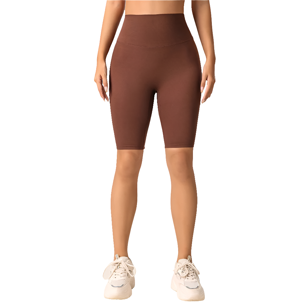 Women’s High-Waisted Yoga Shorts by Snagg A Short