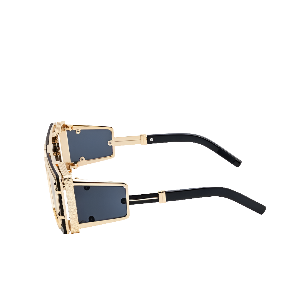 Square Vintage Luxury Steampunk Sunglasses by Snagg A Shades
