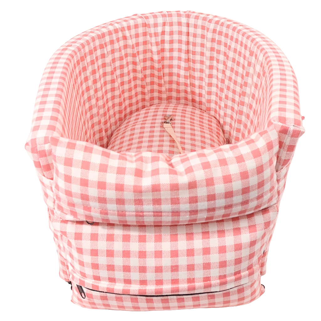 Pet Car Seat – Portable Safety Seat Pad for Small Dogs & Cats by Snagg A Dog Car Seat