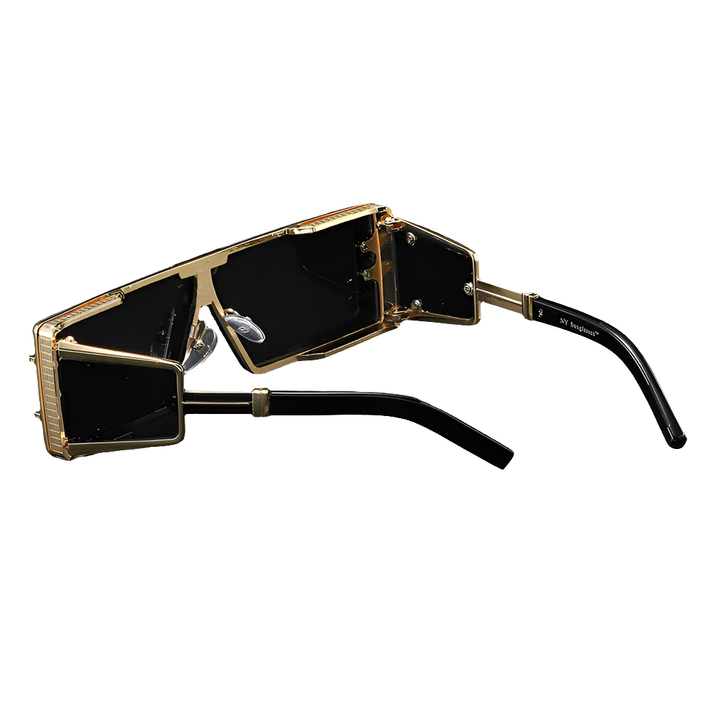 Square Vintage Luxury Steampunk Sunglasses by Snagg A Shades