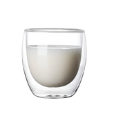 Heat Resistant Double Wall Glass Mug For Coffee Fans by Snagg A Cup