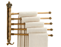 Antique Swivel Towel Hanger by Snagg A Rack
