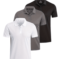 3-Pack Men’s Golf Polo Shirts - SnaggIt